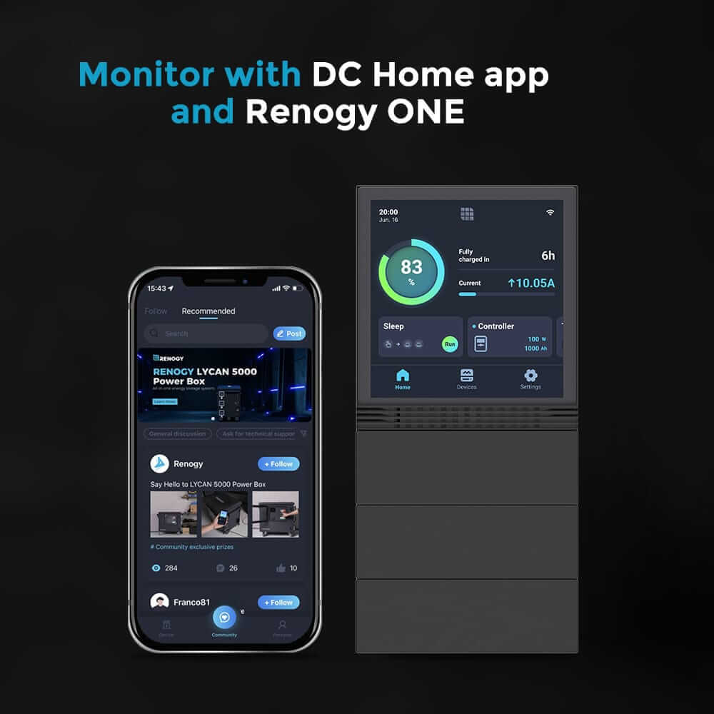 Renogy Home Battery Backup Renogy Lycan 5000 Power Box