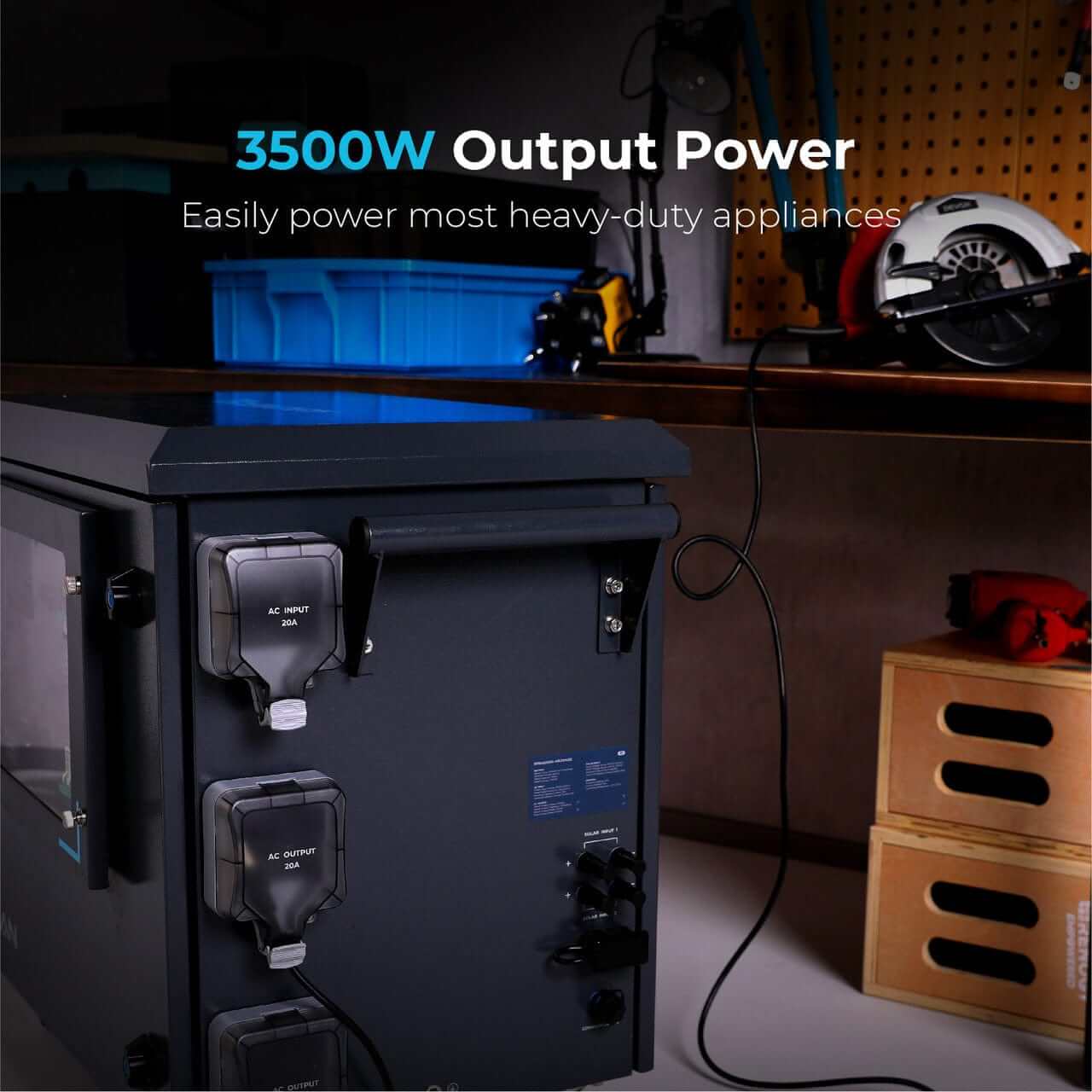 Renogy Home Battery Backup Renogy Lycan 5000 Power Box