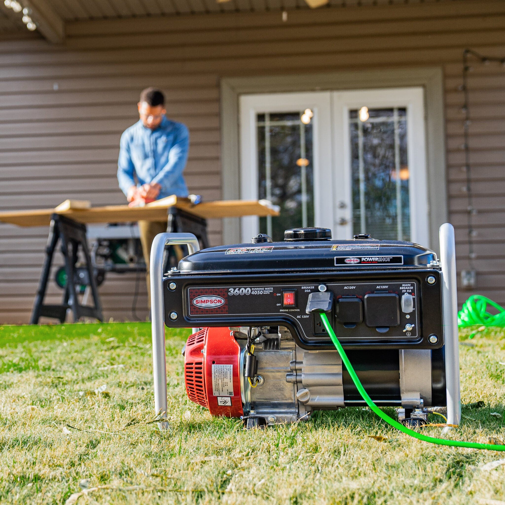 Simpson Gas Generator Simpson PowerShot 3600W Portable Generator SPG3640