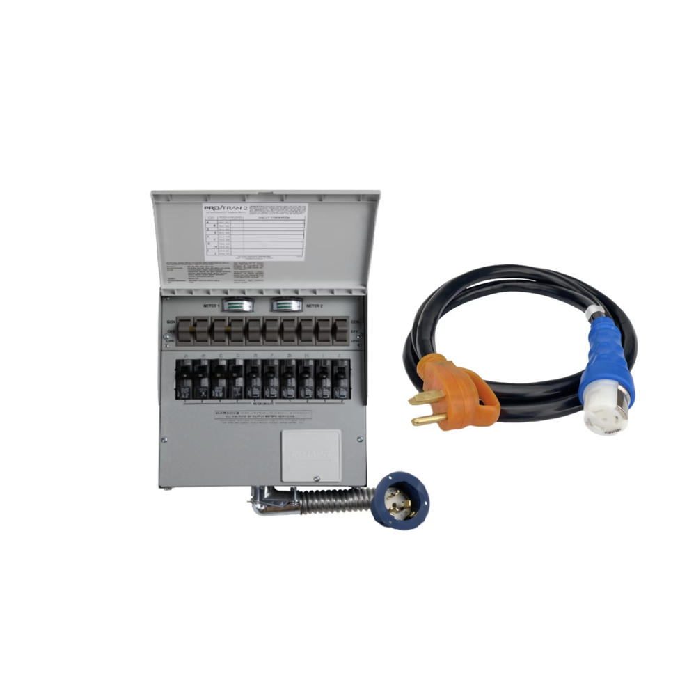 Anker SOLIX Home Backup Kit (50A Transfer Switch + Cable) For F3800 & F3800 Plus - 10-Circuit Manual Transfer System - view 4