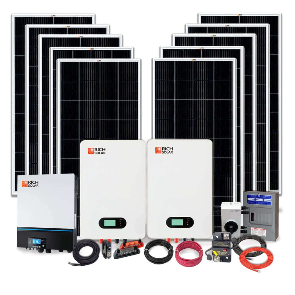 2000W 48V 120VAC Cabin Kit - RICH SOLAR